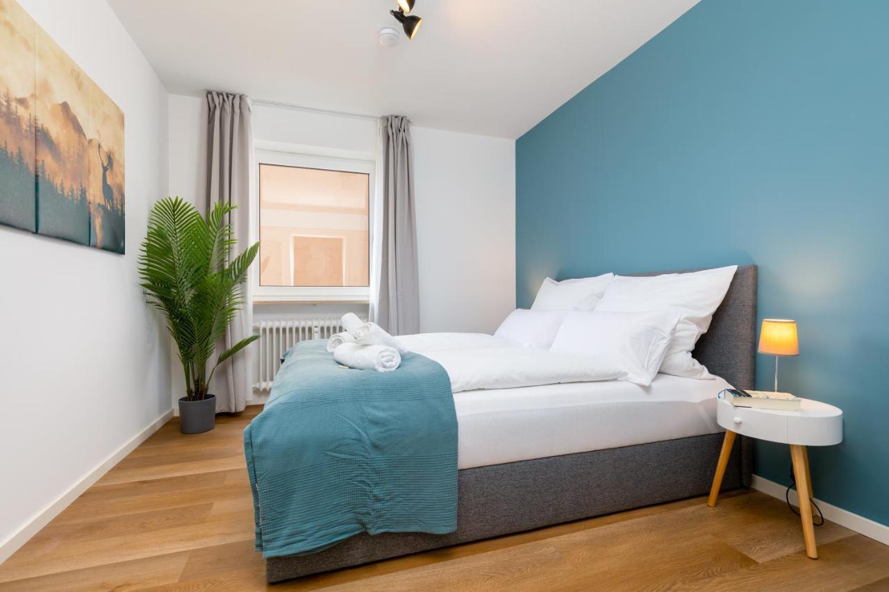 E&K Living - Design Apartment - 2 Bedrooms - Kitchen - Free Parking Augsburg Exterior foto