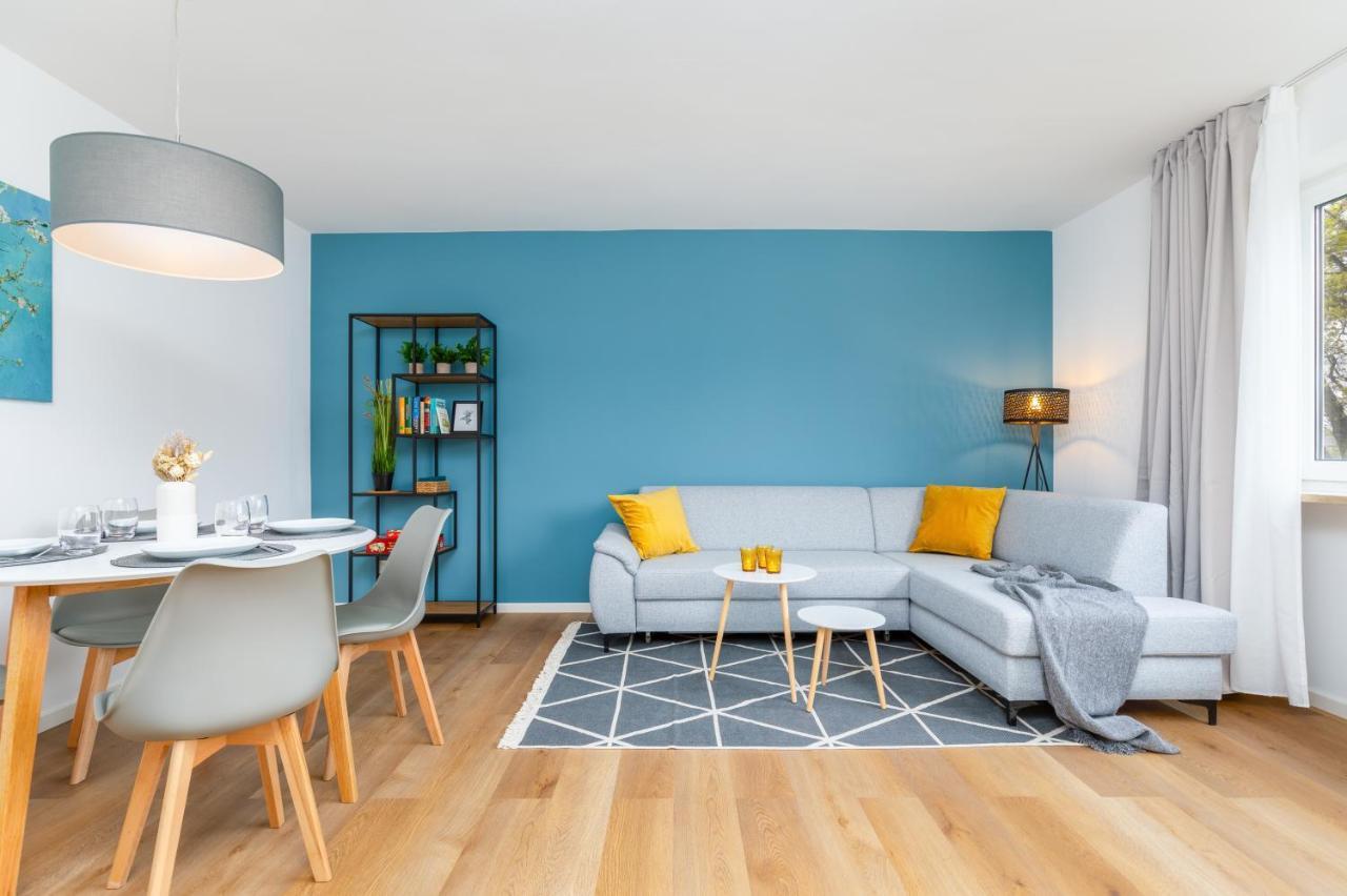 E&K Living - Design Apartment - 2 Bedrooms - Kitchen - Free Parking Augsburg Exterior foto